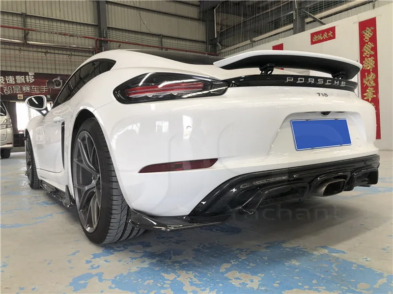 2017-2018 Porsche CaymanBoxster 718 ARMA Speed Style Body Lip Kit CF (106)