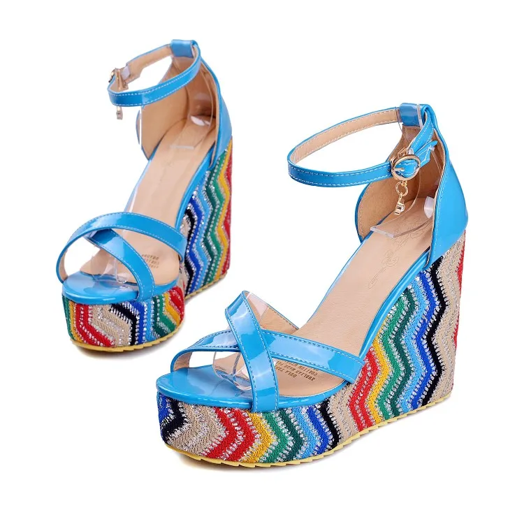 Г. Распродажа, модная обувь больших размеров для тенниса 0-3 см женские сандалии sapato feminino Летний стиль chaussure femme T8742