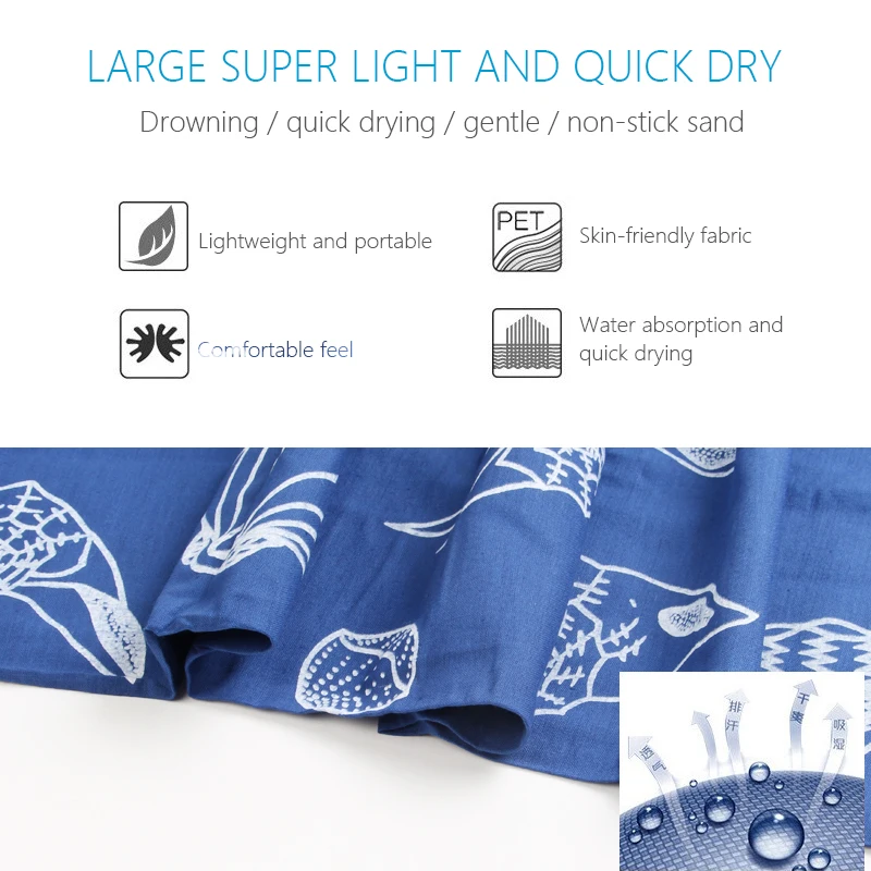 110X130cm Beach towel throwing picnic tapestry Cotton Table Set beach tapestry popular handicraft square ocean pattern Summer 110X130cm Beach towel throwing picnic tapestry Cotton Table Set beach tapestry popular handicraft square ocean pattern Summer