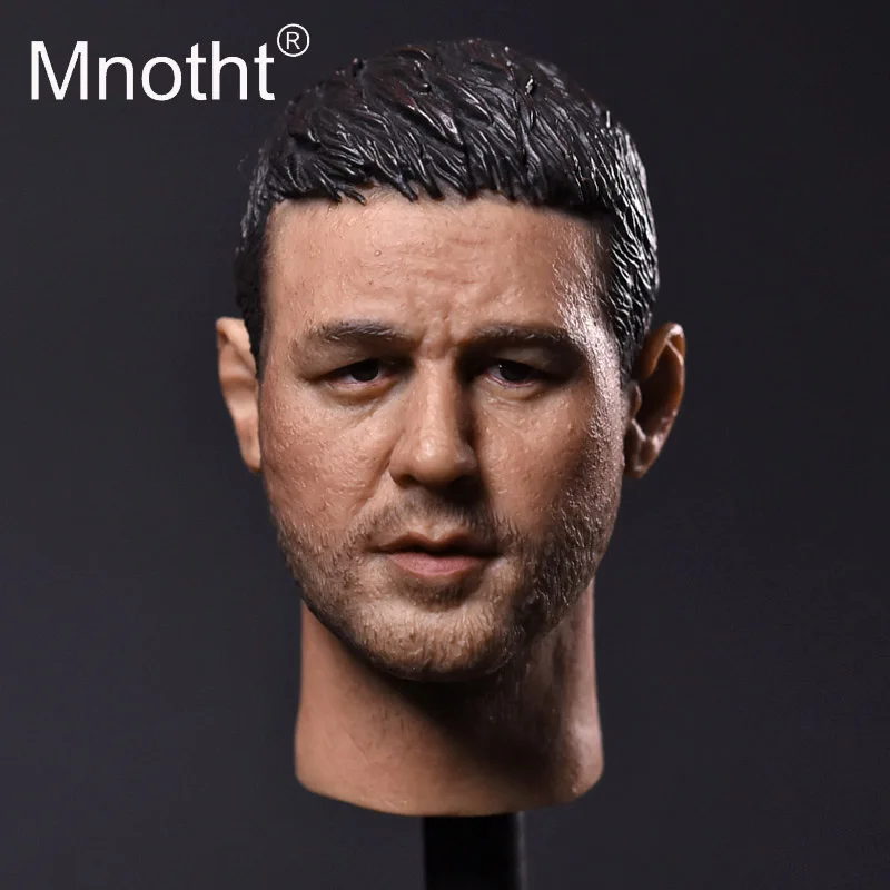 

Russel Ira Crowe Head Sculpt 1/6 Scale Male Soldier Resin Head Carving Moive Star Model for 12inch Action Figure Toy Mnotht m3