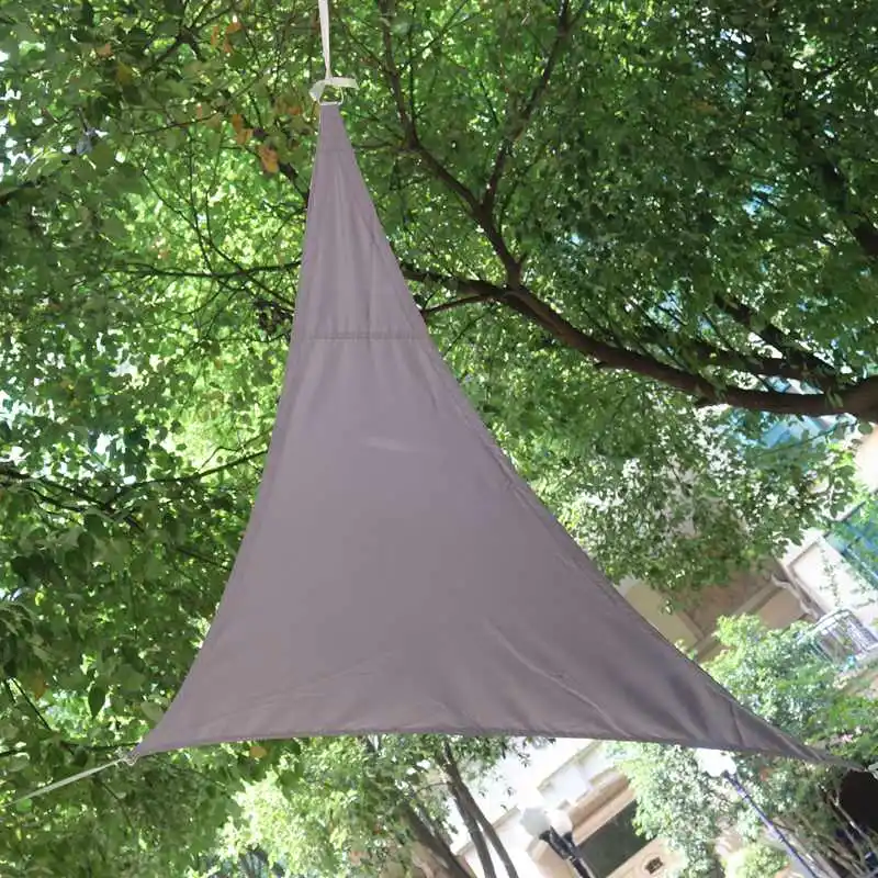 Polyester Outerdoor Rainproof Canvas Pool Sun Shelter Outdoor Canopy Garden Patio Shade Sail Awning Camping Shade Cloth