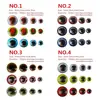 549Pcs 3mm 4mm 5mm 6mm 3D Fishing Lure Eyes Mixed Color Fly Tying Material Holographic Eye Fishing Accessories Sticker ► Photo 3/6