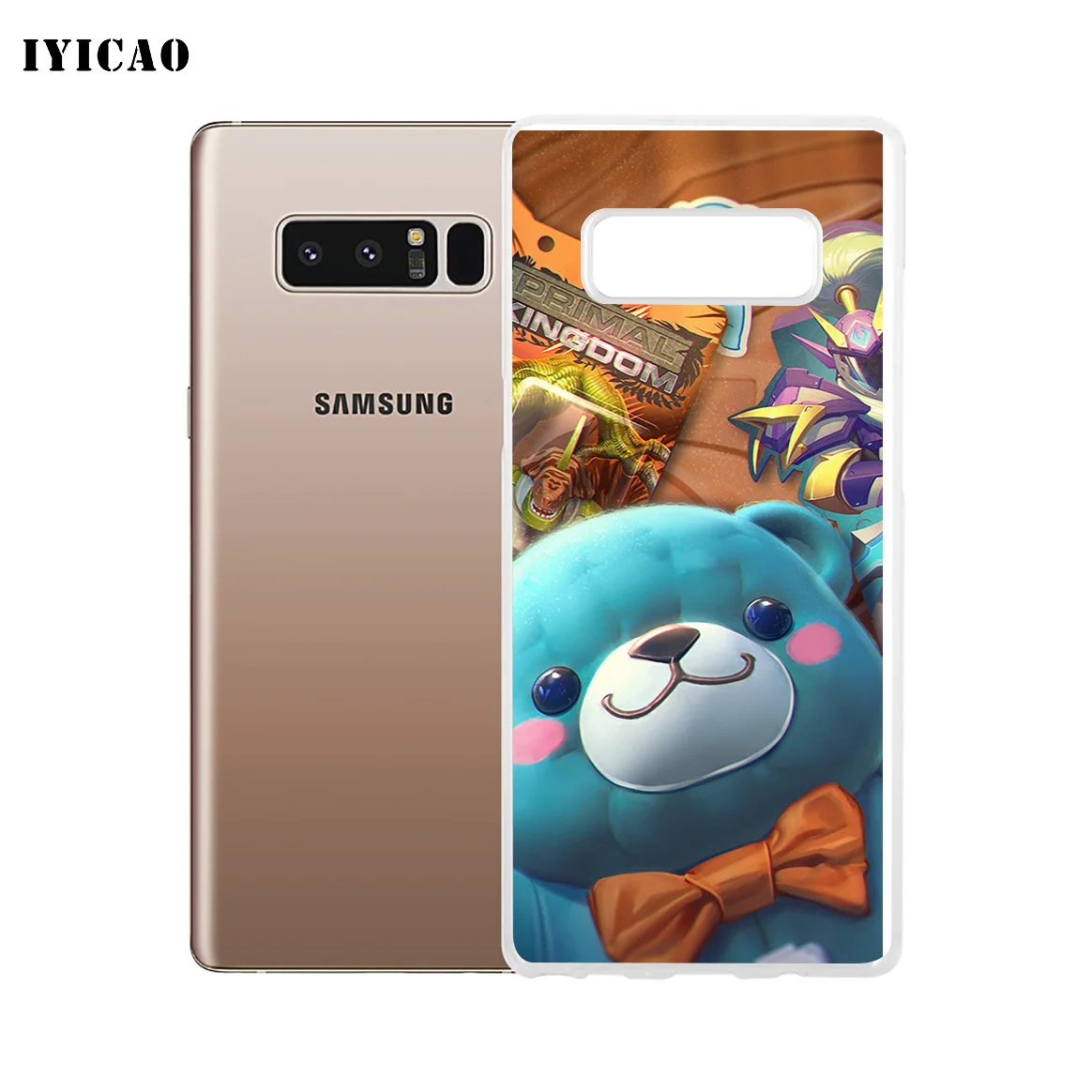 IYICAO &quotHeroes of the Storm&quot Мягкий силиконовый чехол для телефона Samsung A5 A6 Plus A7 A8 A9 J3 J5 J7 Note