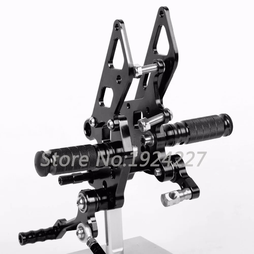 8 видов цветов CNC Rearsets для Kawasaki NINJA 250R EX250 2008 2012 задний комплект мотоциклетные