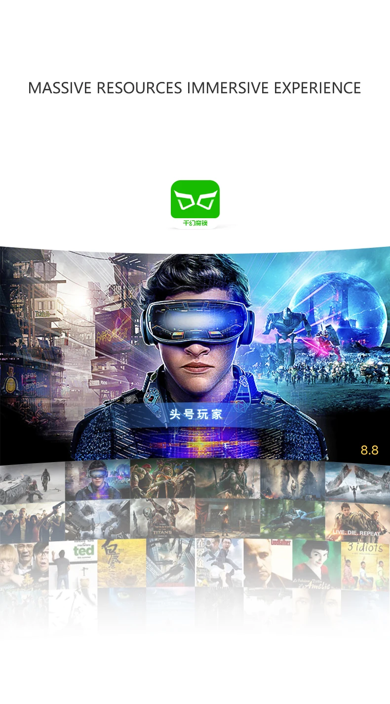 VR Shinecon 10,0 стерео вр видео виар шлем 3D 3 D очки виртуальной реальности для iPhone Android VR смартфона умные смарт игр смартфонов дополненной телефона комплект видеоочки с экраном контролерами стекло дополненная