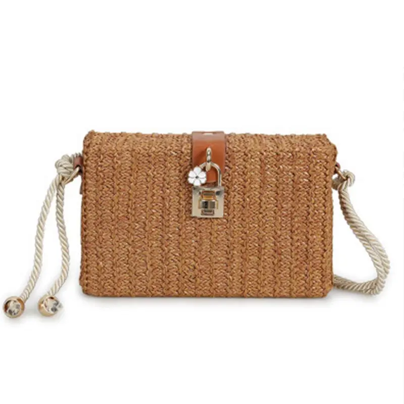 

2018 Vintage Straw Bags Women Rattan Shoulder Bag Handmade Woven Summer Beach CrossBody Bag Circle Bohemia Handbag Bali luggage