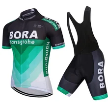 

2018 TEAM BORA Cycling jersey gel bike shorts set SOBYCLE Ropa Ciclismo mens summer quick-dry PRO BICYCLING wear Maillot Culotte