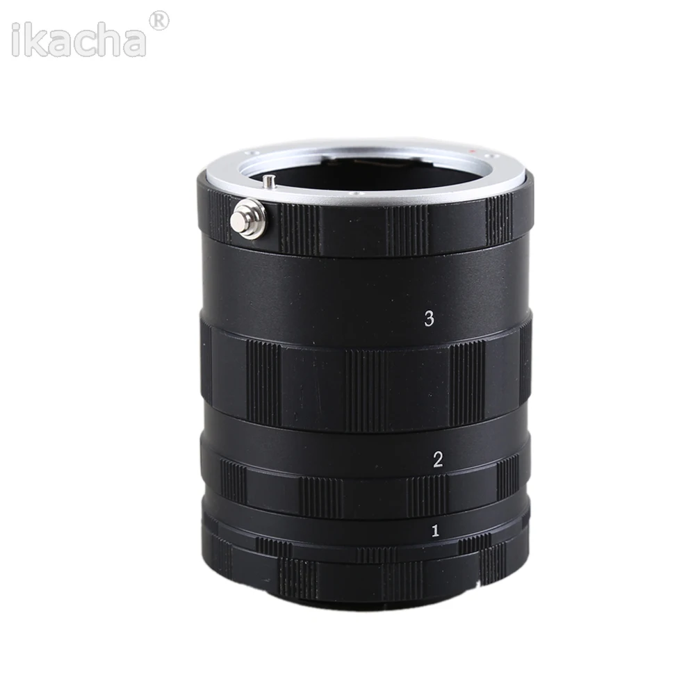  Macro Extension Tube Lens Adapter Ring Mount Set for Olympus OM M43  (1)