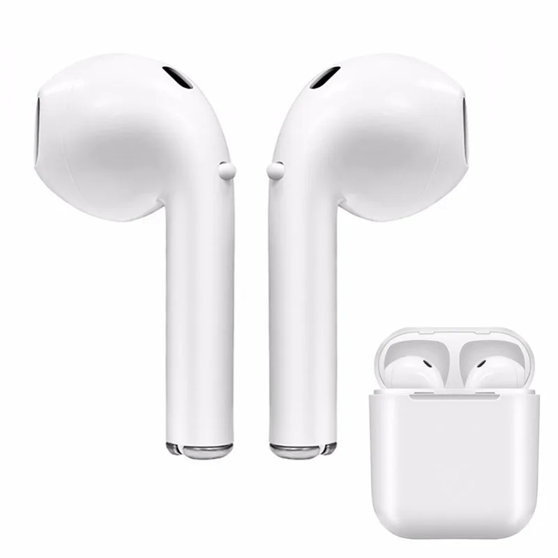 

i8 Wireless Earphone Bluetooth Headset Cordless Stereo Sport In Ear Single Earbud With Mic i7 i7s For iPhone x 8 7 Plus Samsung