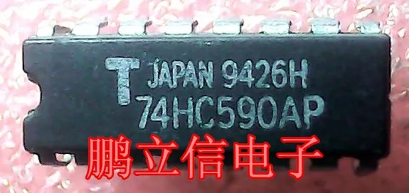 Electronic Component IC 74HC590AP |