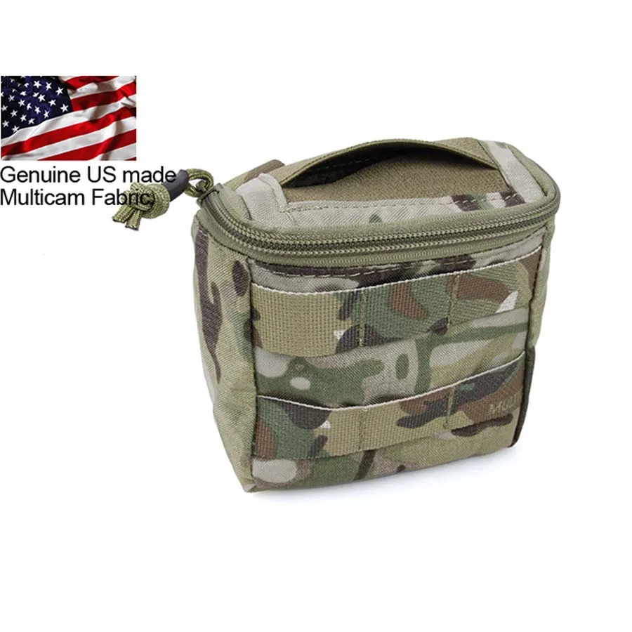 

TMC2441 Multicam Outdoor Tactical MOLLE Vest Storage Bag Disposable Glove Pouch Field Medic EMT Pouch MC/GZ/BL/A2