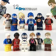 2018 Hot Sale Action Figures Blocks Sports Building Blocks Dolls Figures Education Toys For Baby
