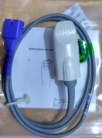 

Fully integrated blood oxygen probe pulse rate sensor probe blood oxygen sensor
