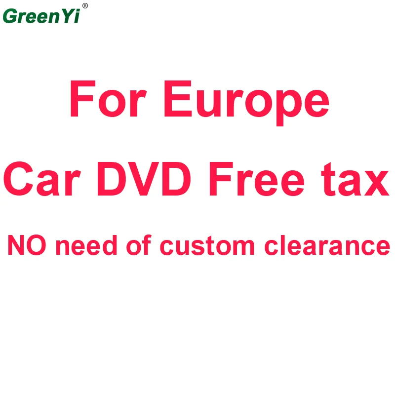 

This Link is Extra Costs , Free Tax and Free VAT For Europe , NO Need of Custom Clearance For Our Car Android DVD Player