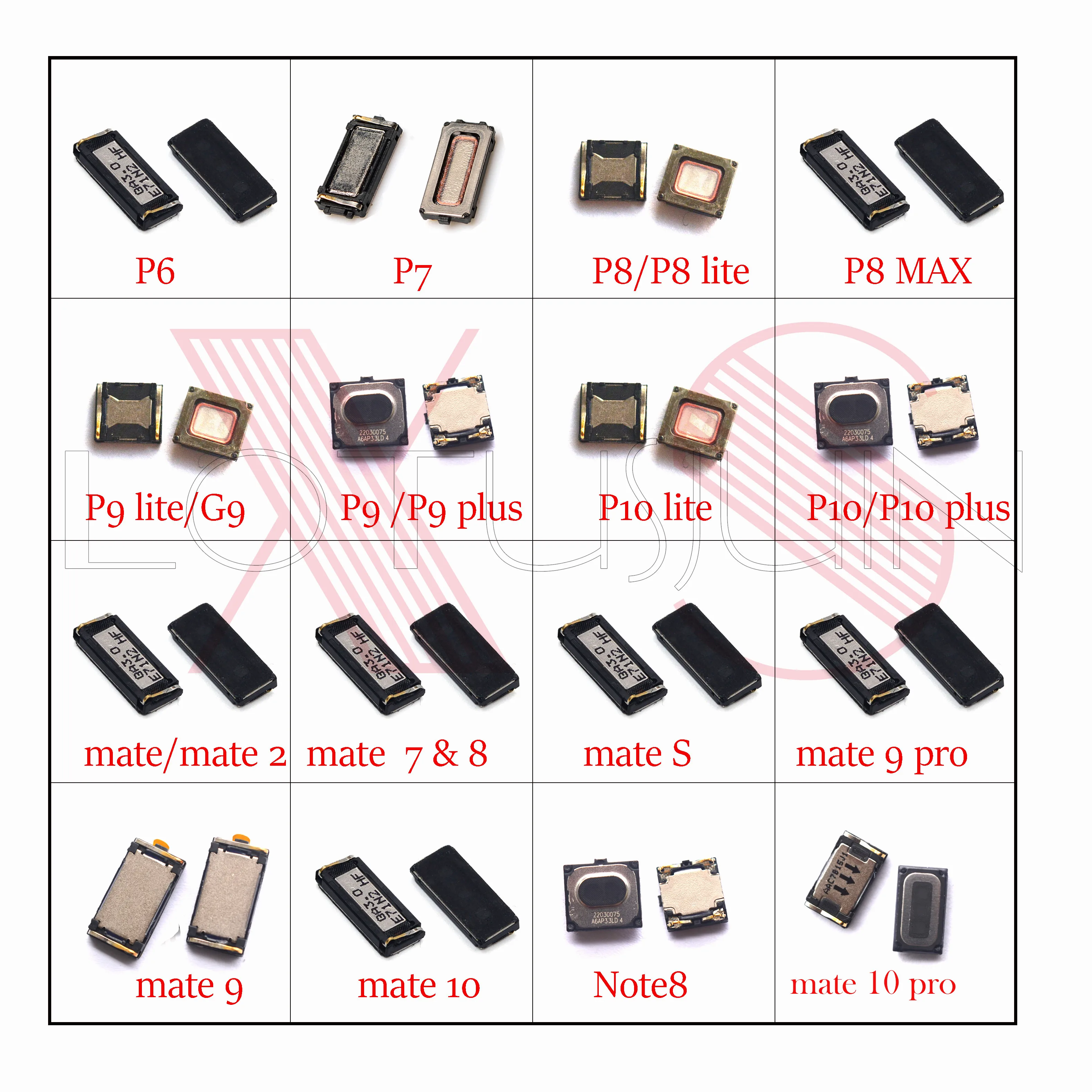 2 шт. новые наушники Динамик Наушники для Huawei Ascend P6 P7 P8 P9 P10 lite MAX plus mate 1 7 8 9 10 Pro|earpiece