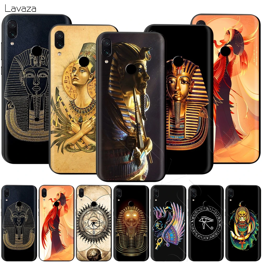Egypt Nefertiti Anubis Ankh Pharaoh чехол для Xiaomi Redmi Note 8 9 S K30 Pro MI MAX 3 6 SE A1 A2 A3 10 Lite Plus 8A F1 |