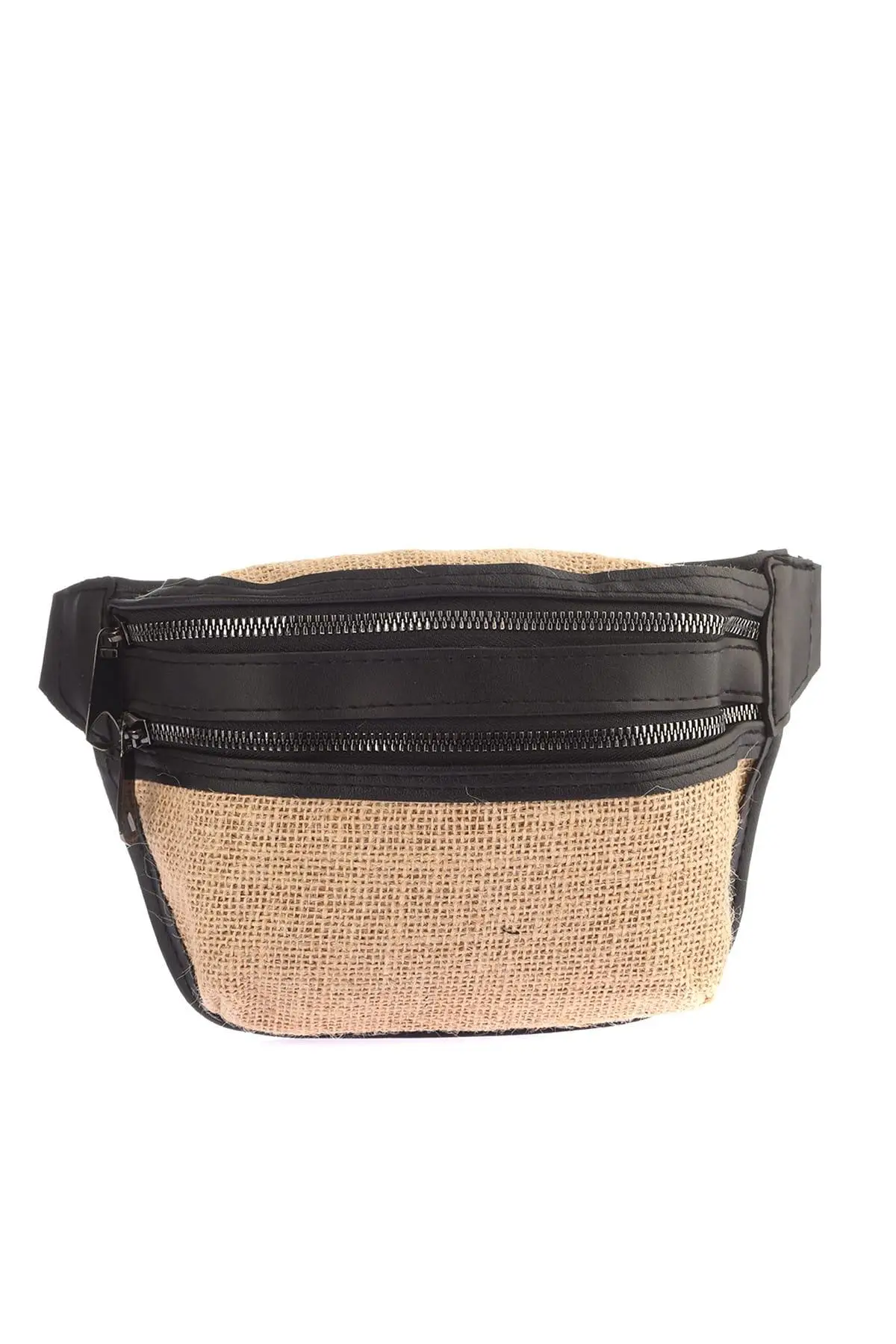 

Trendyol Black wire Mesh Detailed Women Waist Bag TWOAW20OC0003