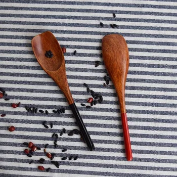 

AIRCHR Small Dessert Spoons Shovel Wooden decorative spoons gift set 60pcs/lot