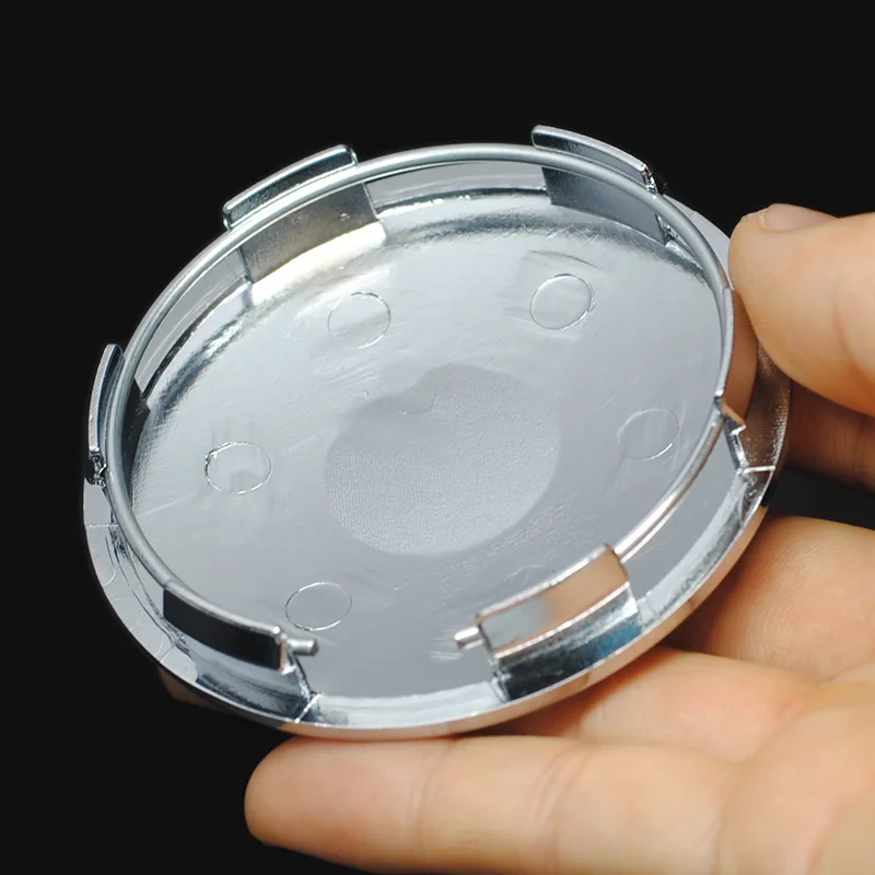 4 шт. 68 мм хромированная крышка ступицы колеса Колпачок s колпачок без эмблемы