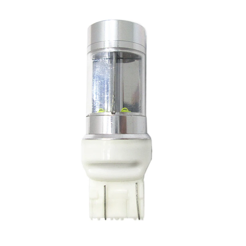 2 ШТ. T20 7443 40 Вт 8SMD 6000 К 980LM Белый Высокой Мощности Brack Свет Супер яркий фары Заднего Хода Повернуть фары Дальнего Света 12VDC