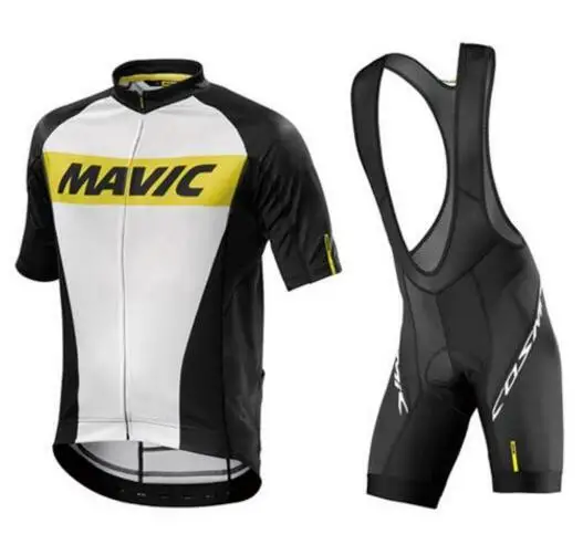 MAVIC Pro летние велосипедные Джерси наборы гелевые мягкие дышащие велосипедные шорты Pro велосипедная одежда Джерси мейло Ciclismo Green - Цвет: 3