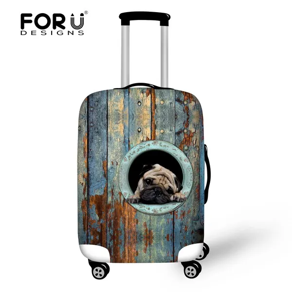 C0052 FORUDESIGNS Cat по индивидуальному заказу ремень для багажа защитный чехол до 18-28 Дорожный чемодан на заказ пылезащитный чехол эластичные водонепроницаемые аксессуары Чехлы - Цвет: C0052
