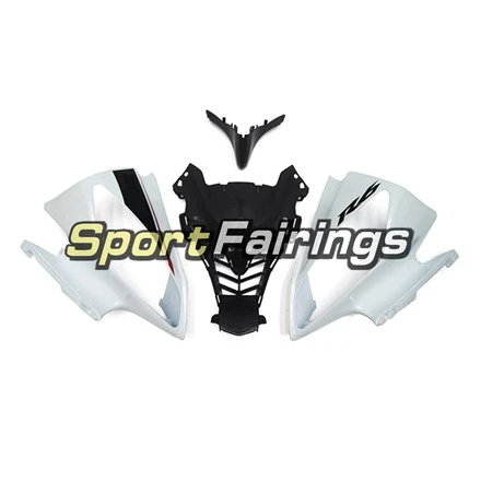 Рамы кузова для Yamaha YZF-600 R6 2008 08 09, 10, 11, 12, 13, 14, 15, 16 лет из АБС-пластика Пластик Чехлы для инжектора капоты чернобелый обтекатель