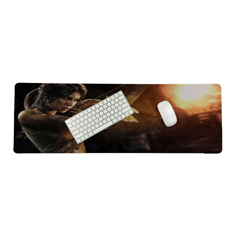 MaiYaCa tomb raider 2012 Игра Обои компьютерных игр Мышь коврики Размеры для 11,8*35,4 дюймов 11,8*31,5 Дюймов игровой Мышь коврики