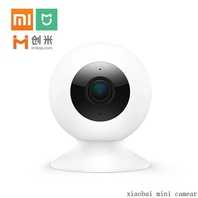 Xiaomi Mijia chuangmi xiaobai мини камера 1080P смарт IP веб видеокамера WIFI беспроводное ночное