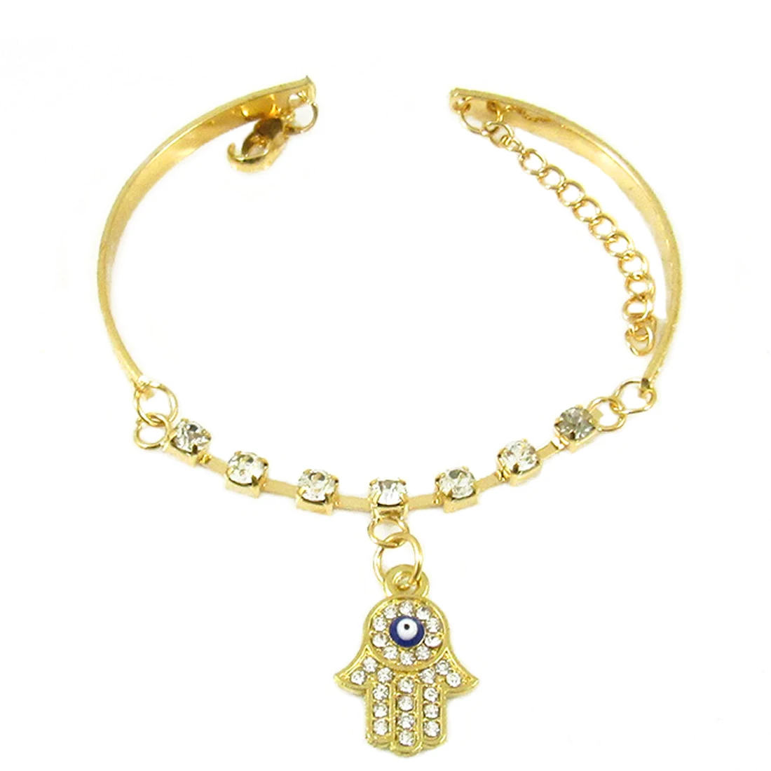 

Fashion Jewelry Women Bracelet Bergamot Multi Layer Fatima Hand Finger Hand Harness Bracelets Bergamot diamond bracelet Women