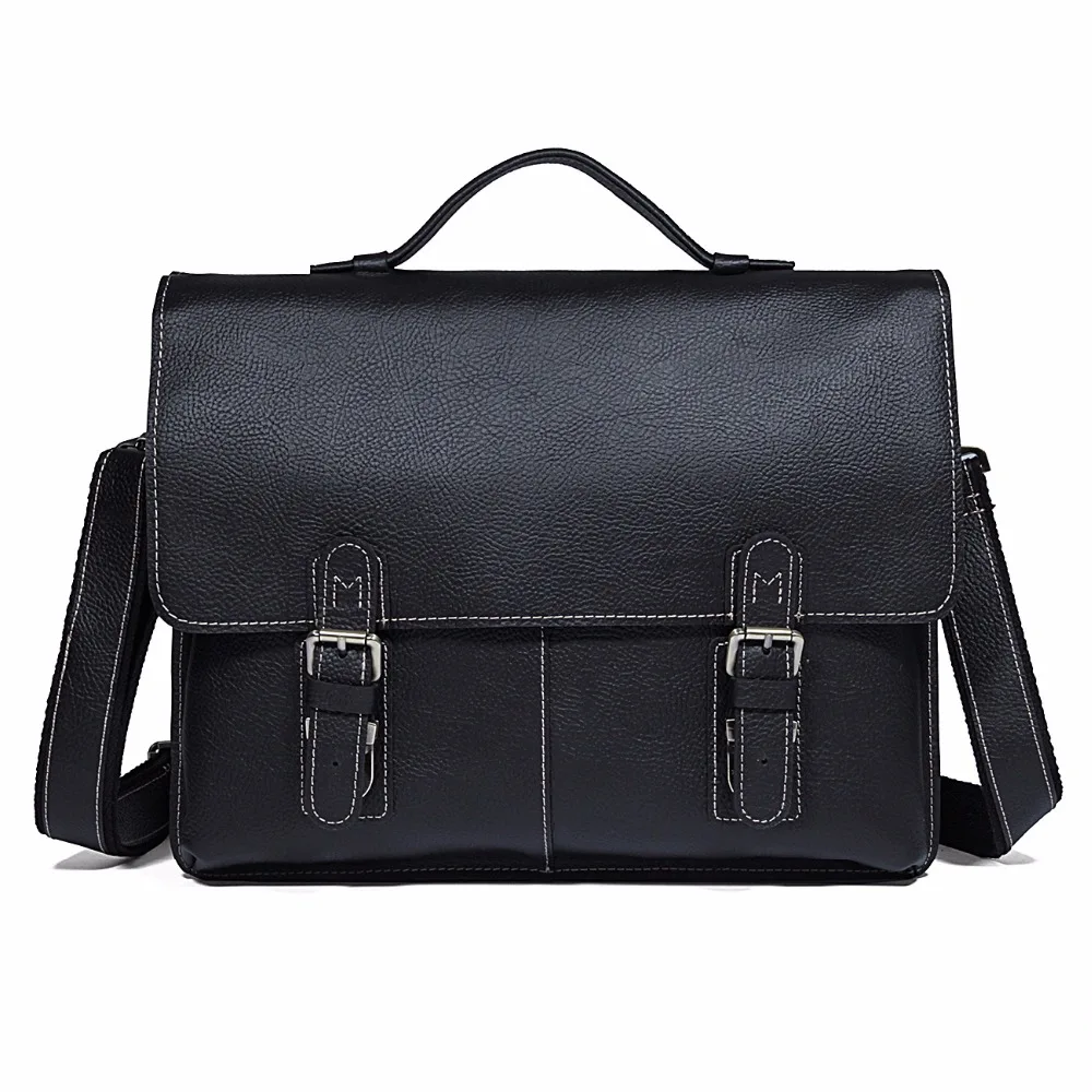 7090A Unieke Vintage Lichee Patroon Lederen Aktetassen Mannen Laptoptas 7090A Unieke Vintage Lichee Patroon Lederen Aktetassen Mannen Laptoptas