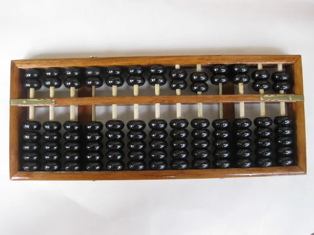 

Chinese traditional abacus wooden counting frame Chinese abacus
