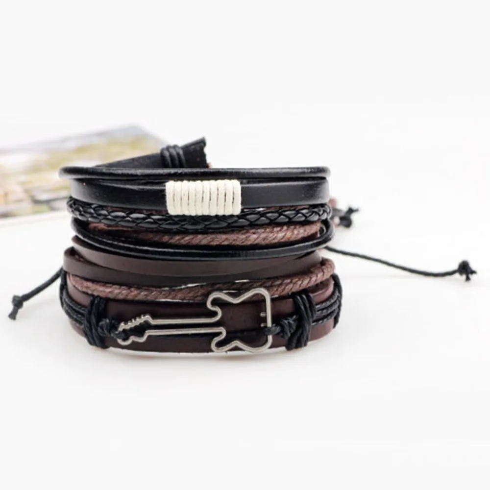 Браслеты и браслеты мужские кожа 2018 Pulseira Masculina изделия шарма Bileklik Pulseiras бойфренд