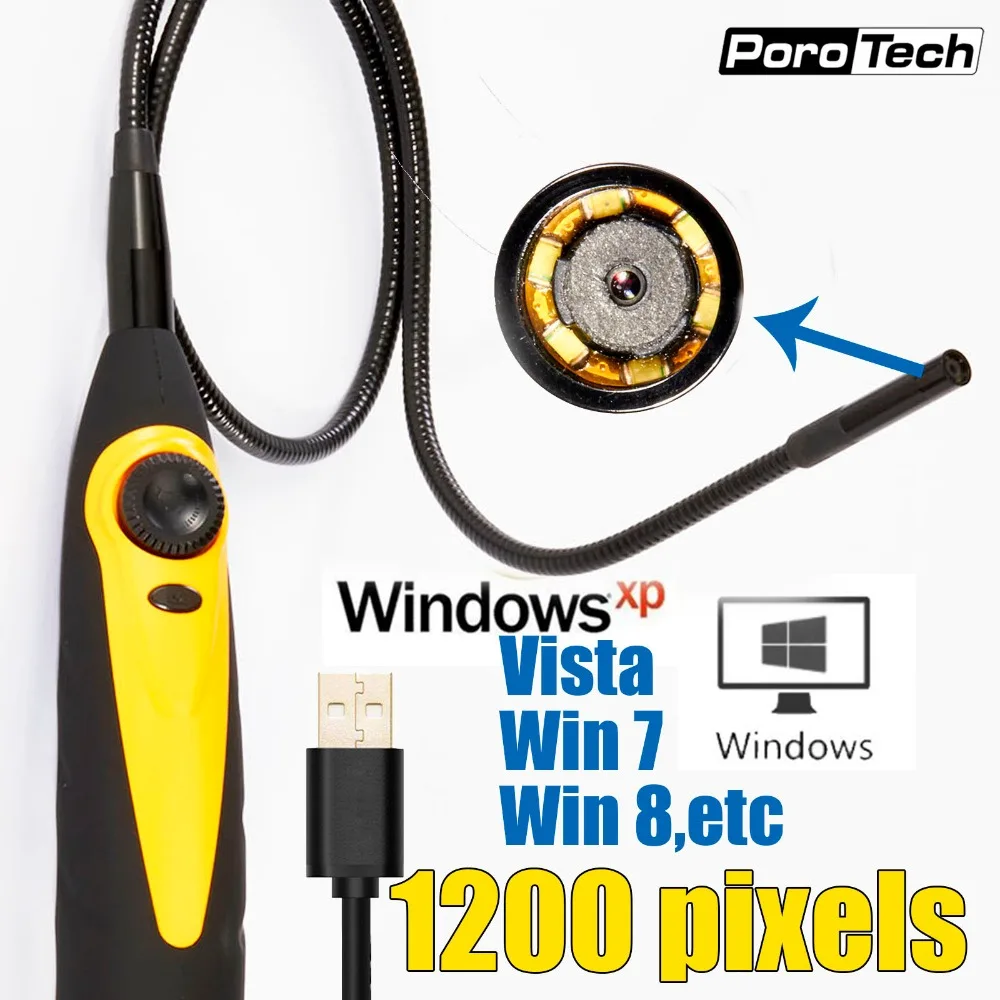 98AS Handheld USB inspection camera endoscope camera white light LED