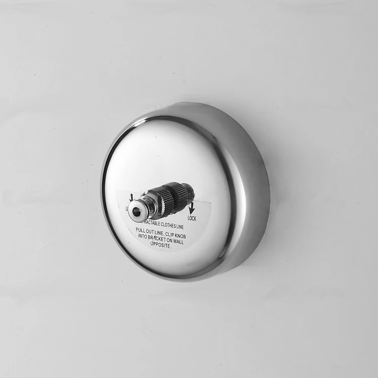 FREE SHIPPING!Stainless steel clothesline bathroom balcony retractable