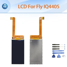 Original LCD for Fly IQ4405 black 4.5″ display screen repair mobile phone parts replacement+tools kit