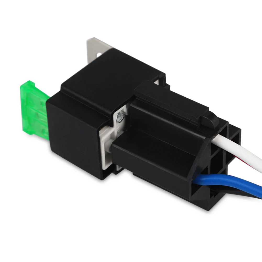 ADPOW 6 шт. 4Pin предохранитель реле жгута набор 12V DC SPST автомобильное автоматическое с