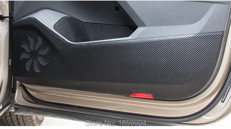 

For VW Tiguan MK2 2016 2017 2018 European version door anti-kick anti kick protecting stickers