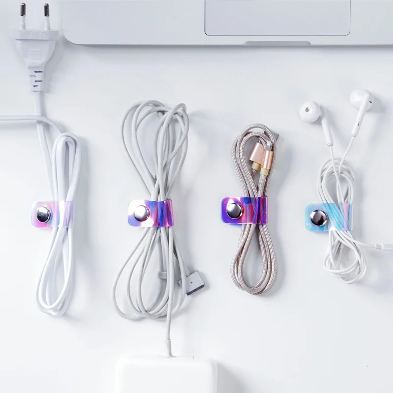 

5pcs a lot /vanzlife Portable cable receive buckle earpiece line the bobbin winder of finishing with a hub