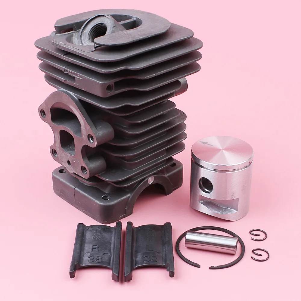 39mm Cylinder Piston Ignition Coil Oil Pump Kit For HUSQVARNA 236 240