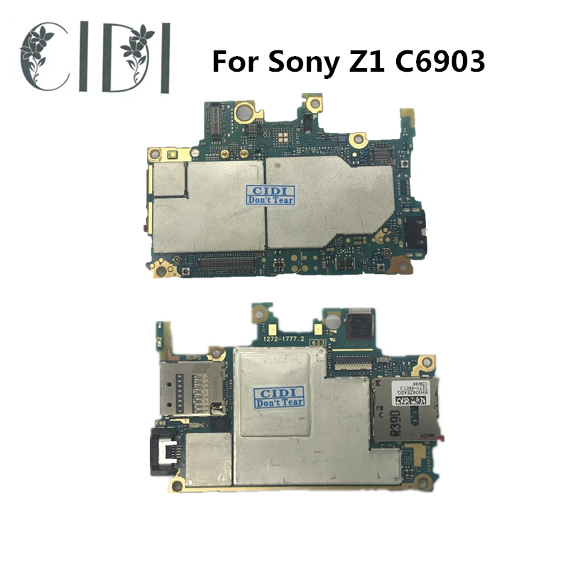 

Full Working Unlocked For Sony Xperia Z1 C6903 Motherboard Mainboard Logic Mother Board MB Plate