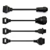 High Quality full set 8 truck cables for pro plus / multidiag pro /OBDII diagnostic tool OBD scanner truck leads ► Photo 2/6