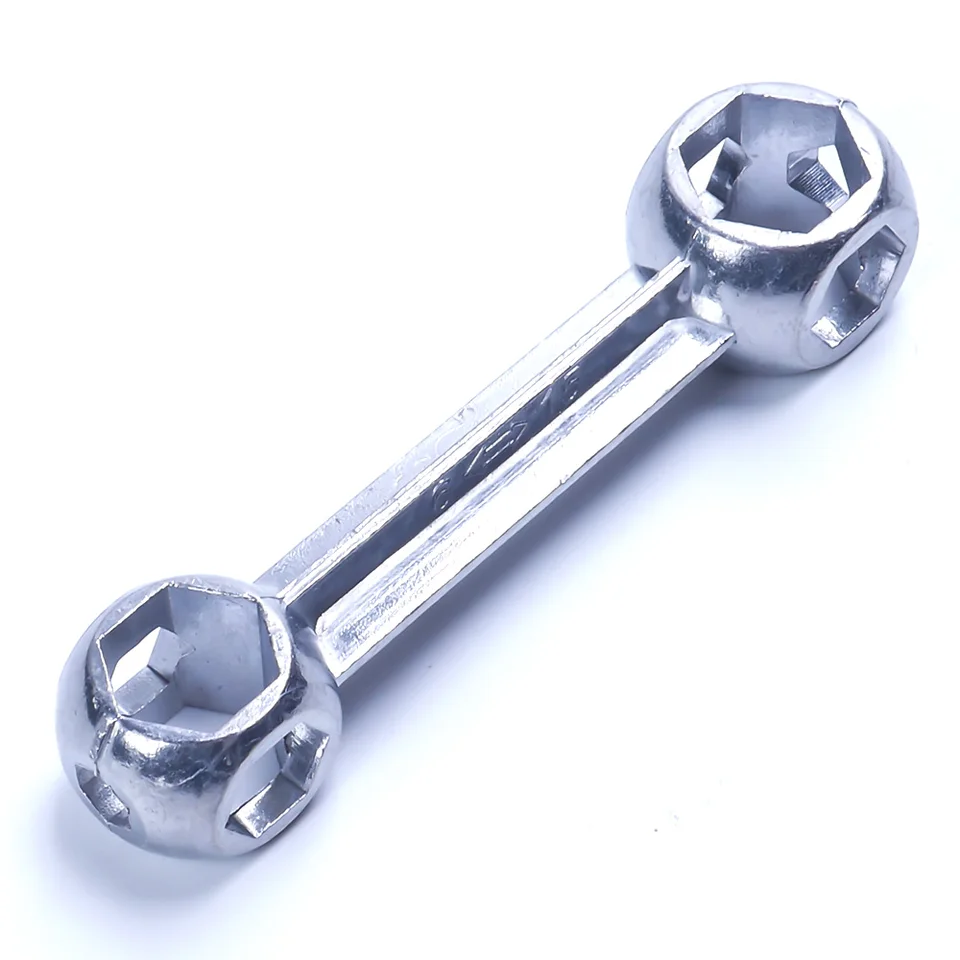 10 in 1 Portable Dog Bone Shape Bicycle Bike Cycling Hexagon Wrench Repair/_fd