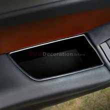 Аксессуары для Audi A4 B8 2008- внутренняя передняя дверь подлокотник коробка для хранения карман органайзер 2 шт левый руль автомобиля