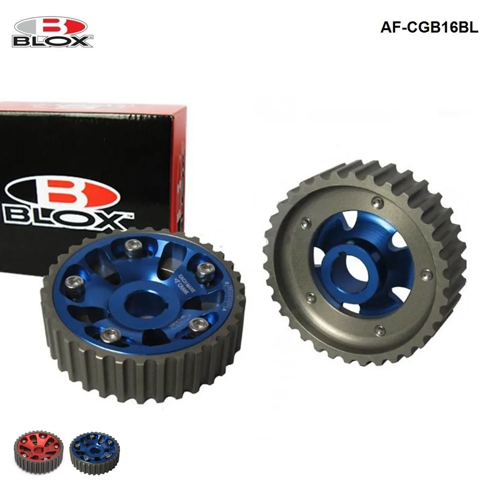 Blox 2Pcs Adjustable Cam Gears Alloy Timing Gear for HONDA Integra B20