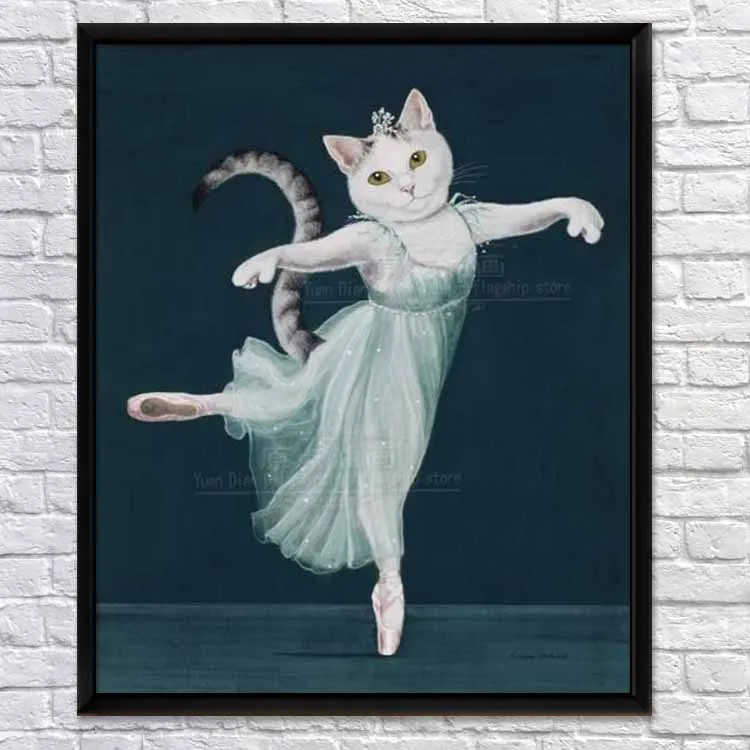 絵画 。壁掛け絵原画手描き【部屋の中で花瓶を片付ける少女と