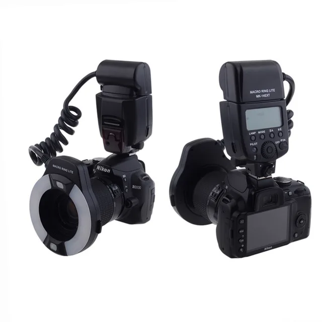 Neewer MK 14EXT i TTL Macro Close up Ring Flash Light for Nikon D7100