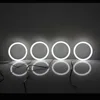 RGBW Angel Eyes Revolving Dynamic DRL Cotton LED Sequential Flowing Multi-Color Wireless Control RF 80mm 90mm 100mm 106mm 120mm ► Photo 2/6