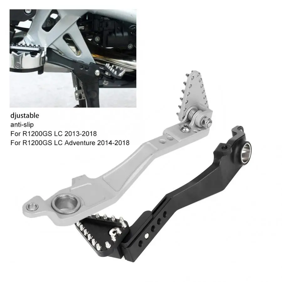 Motorcycle Adjustable Rear Foot Brake Pedal Lever for R1200GS LC Adventure Aluminum Alloy Gear Shifter Pedal