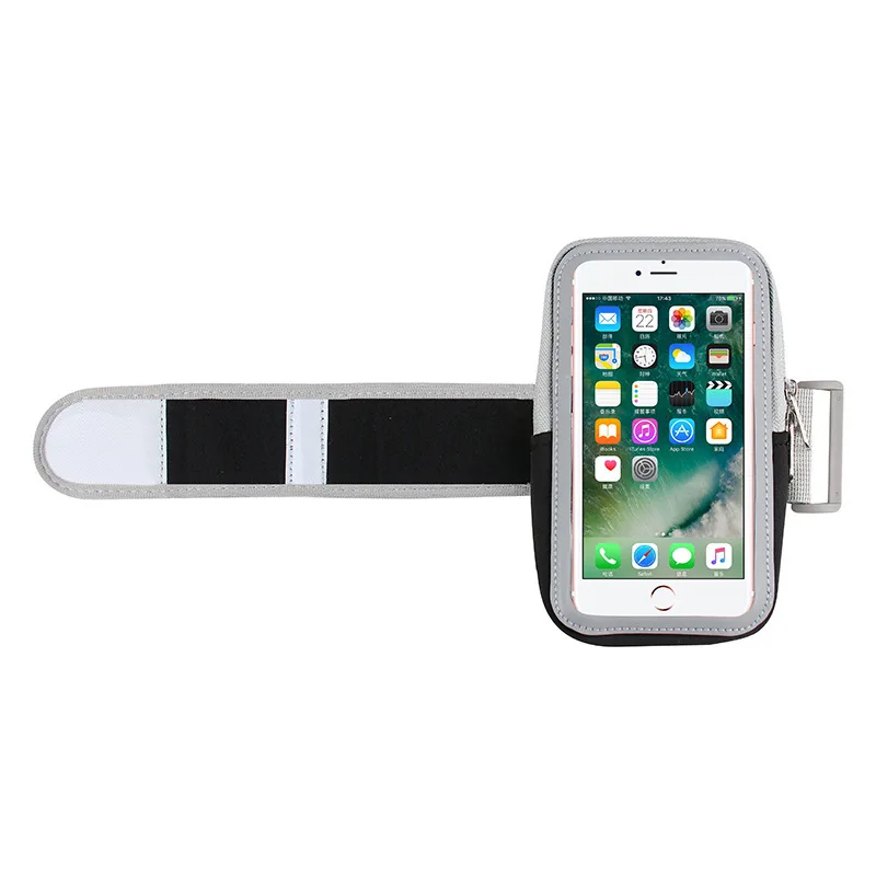 DuDa Универсальный спортивный нарукавный чехол для бега, спортзала, мобильного телефона, нарукавная повязка, сумка-держатель для iPhone 6,1 дюймов, смартфон на руку